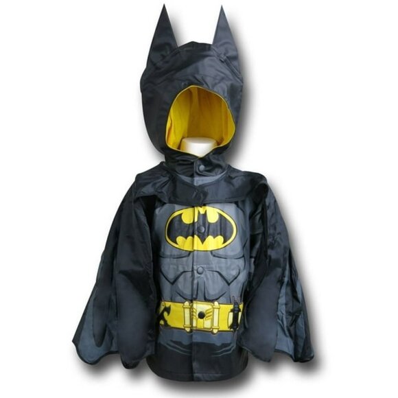 NEW Western Chief Kids Batman Everlasting Rain Coat Lined